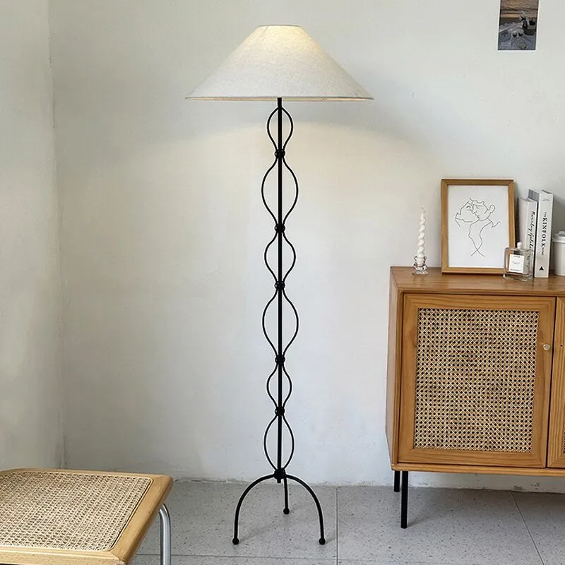 Nordic Vintage Wabi Sabi LED Floor Lamp