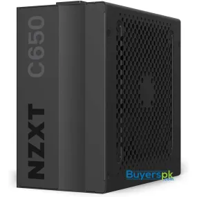 Nzxt C650 650w 80  Gold Atx Fully Modular Power Supply