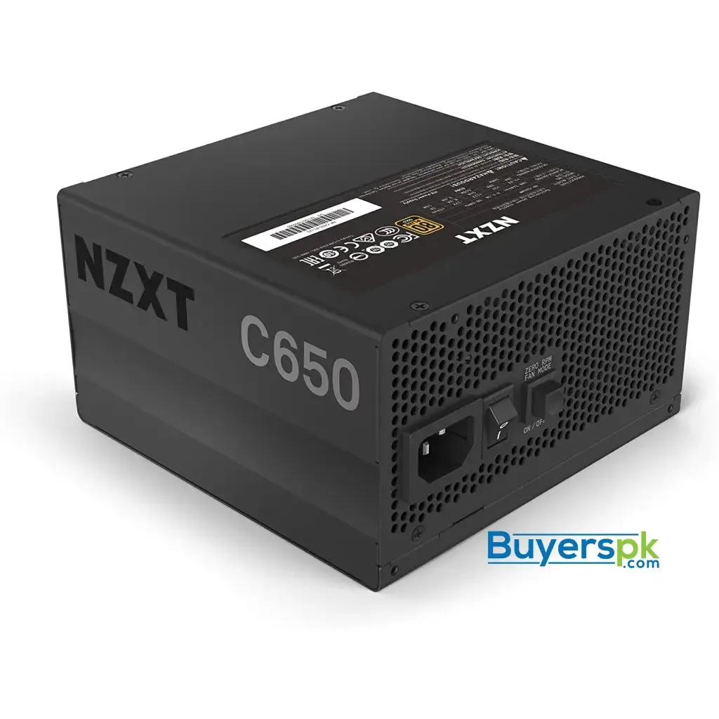 Nzxt C650 650w 80  Gold Atx Fully Modular Power Supply