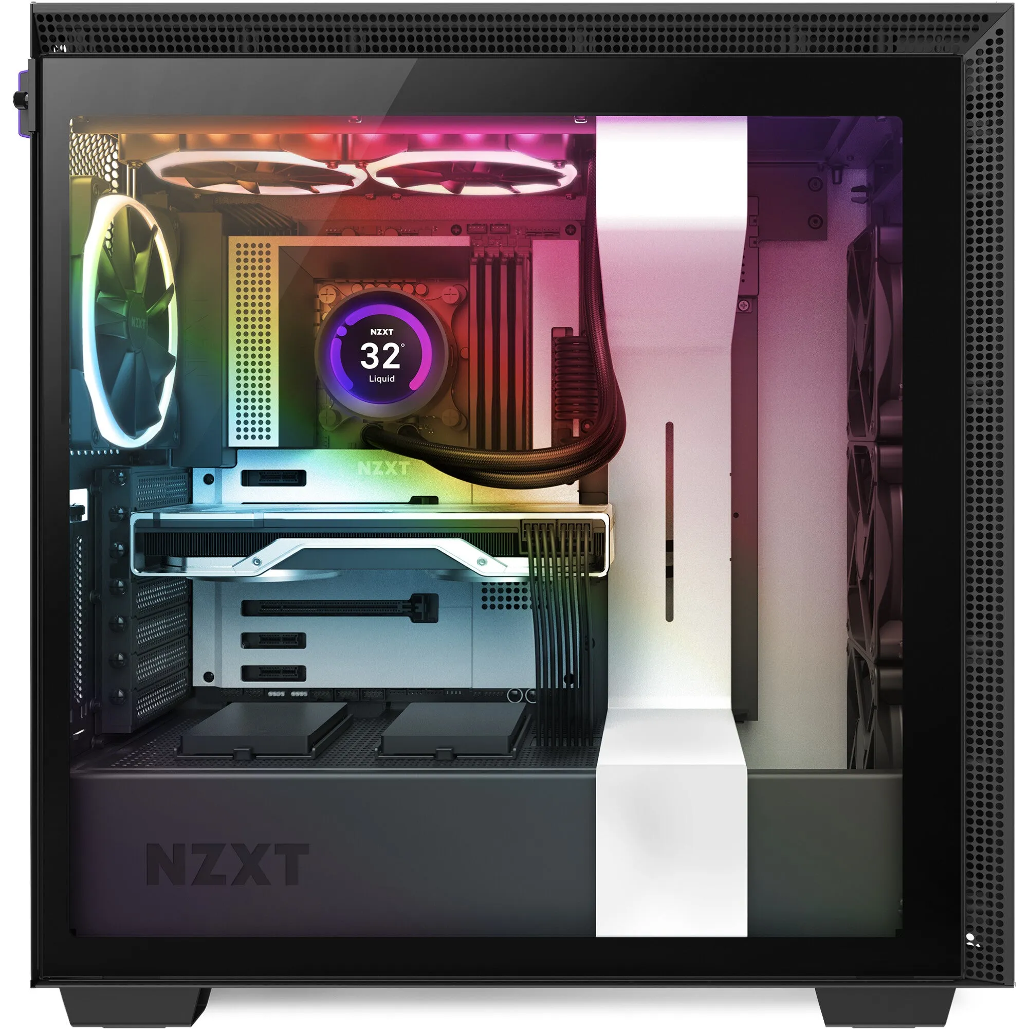 NZXT Kraken Z53 RGB Processor All-in-one liquid cooler 12 cm Black