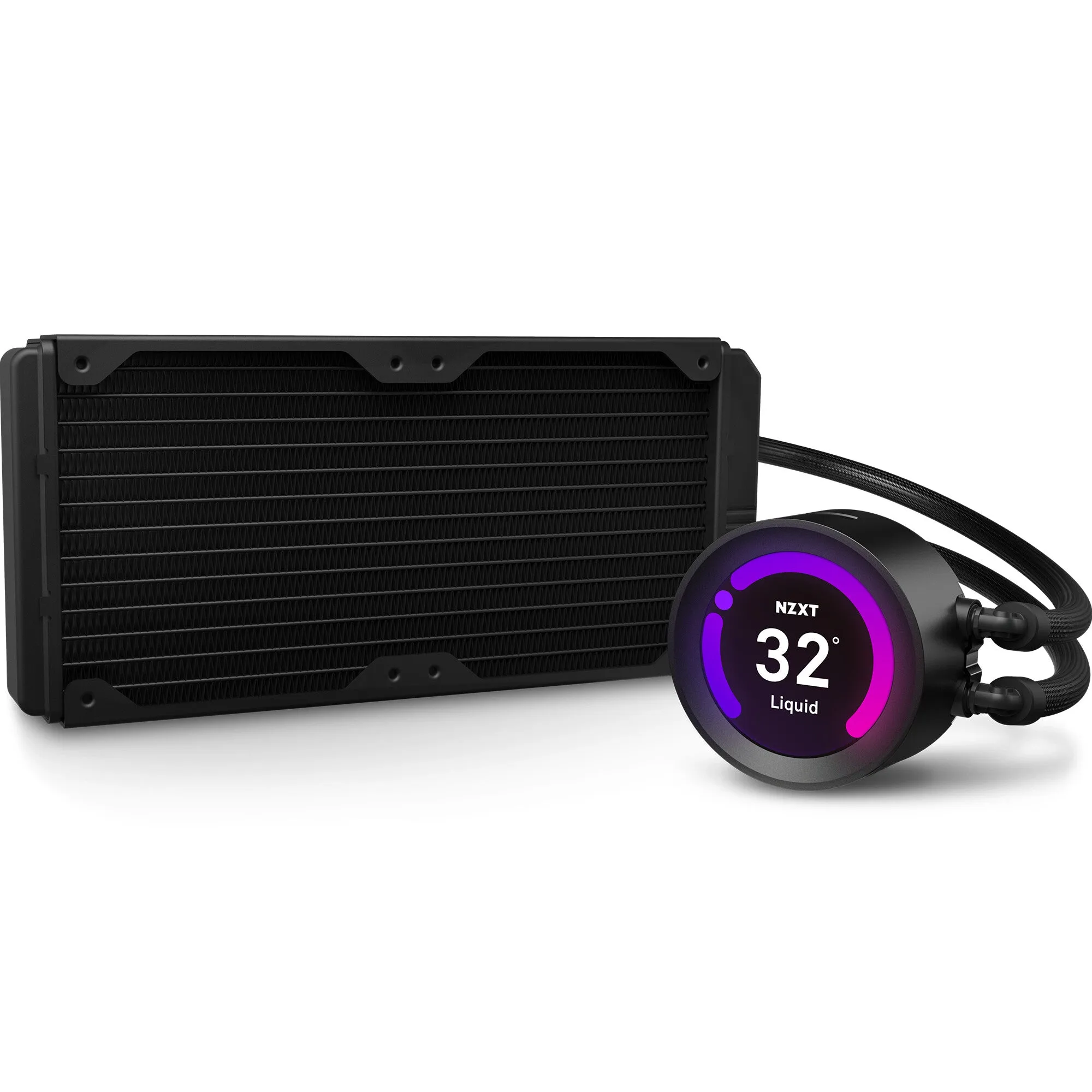 NZXT Kraken Z53 RGB Processor All-in-one liquid cooler 12 cm Black