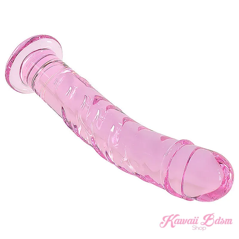 Pink Glass Dildo