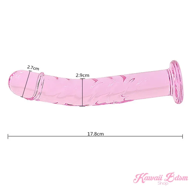 Pink Glass Dildo