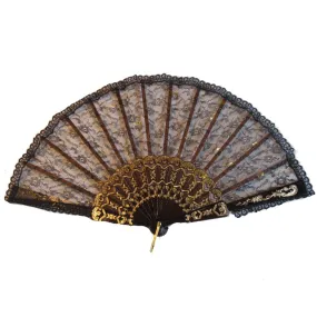 plain Lace Fan