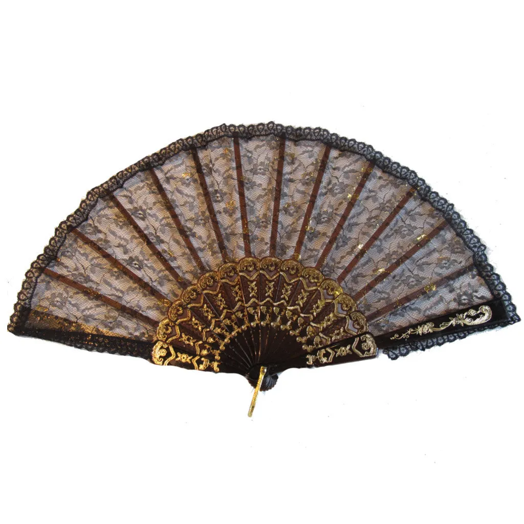 plain Lace Fan