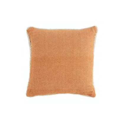 Pumpkin Hooked Pillow