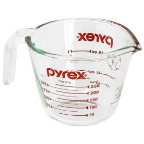 Pyrex Prepware Clear/Red Measuring Cup 1cup 1pc