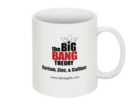 "Barium, Zinc, & Gallium" - Mug