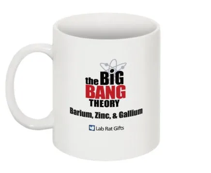 "Barium, Zinc, & Gallium" - Mug