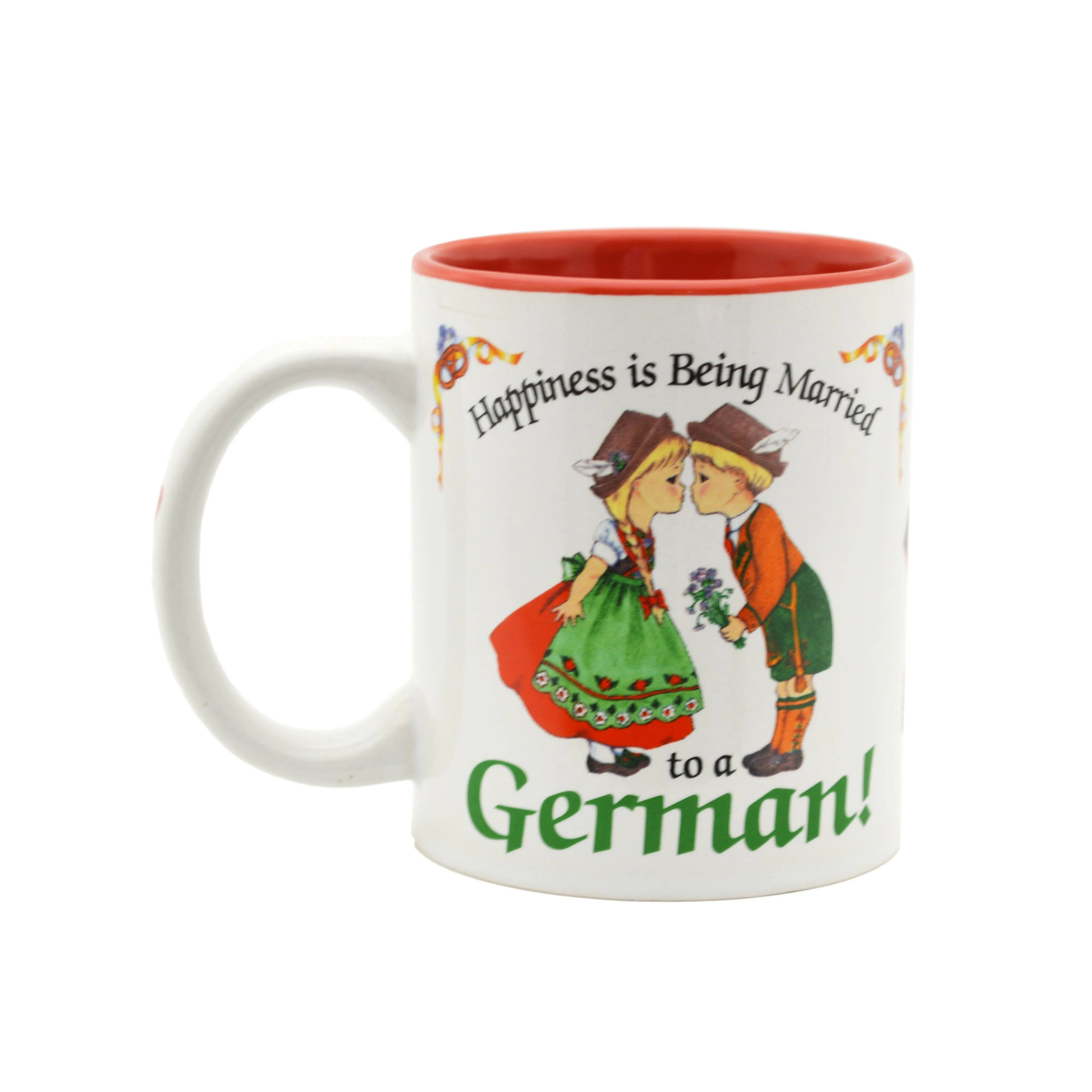 "Happiness is being Married to a German" German Gift Mug