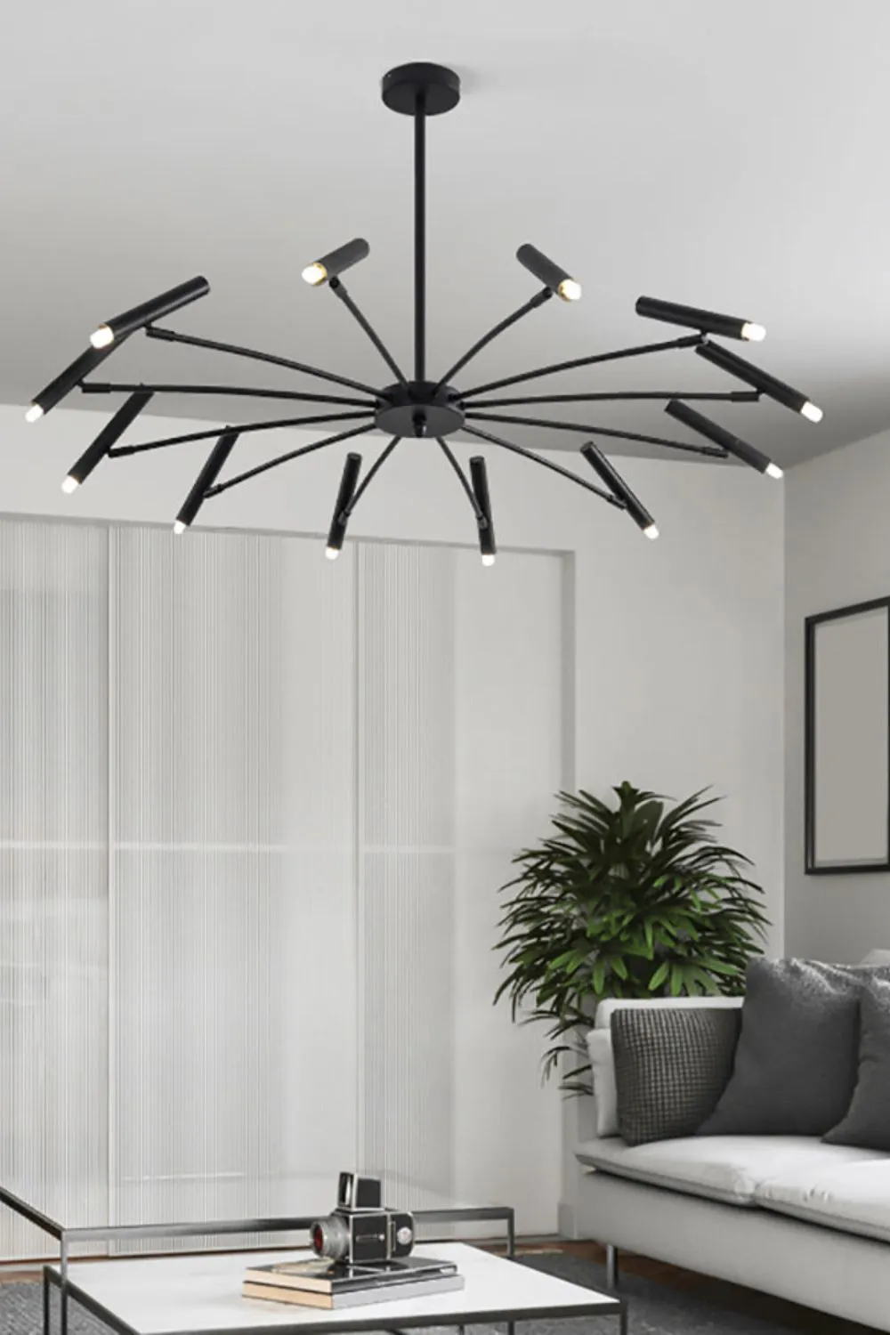 Radial Modern Chandelier