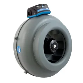 RAM Inline Duct Fan 100mm - 277m3/h - Hydroponic Environmental Control