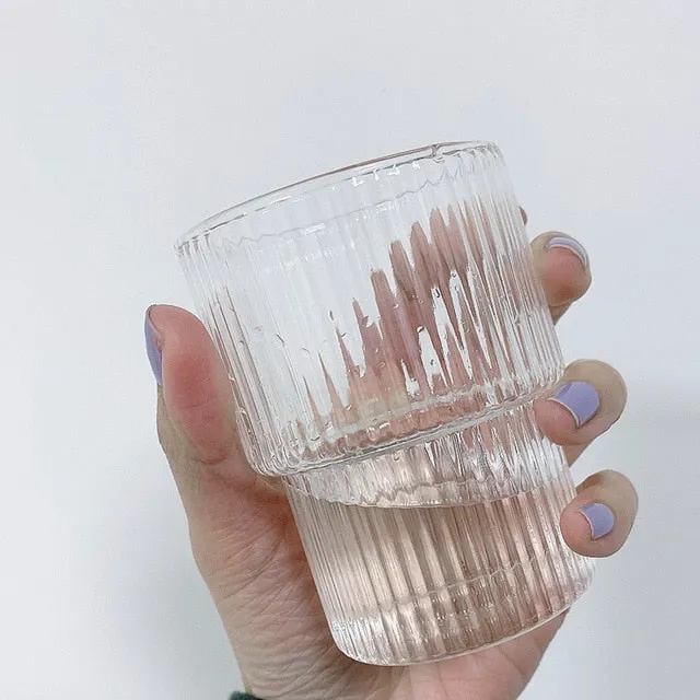 Ripple Drink Glass Cup