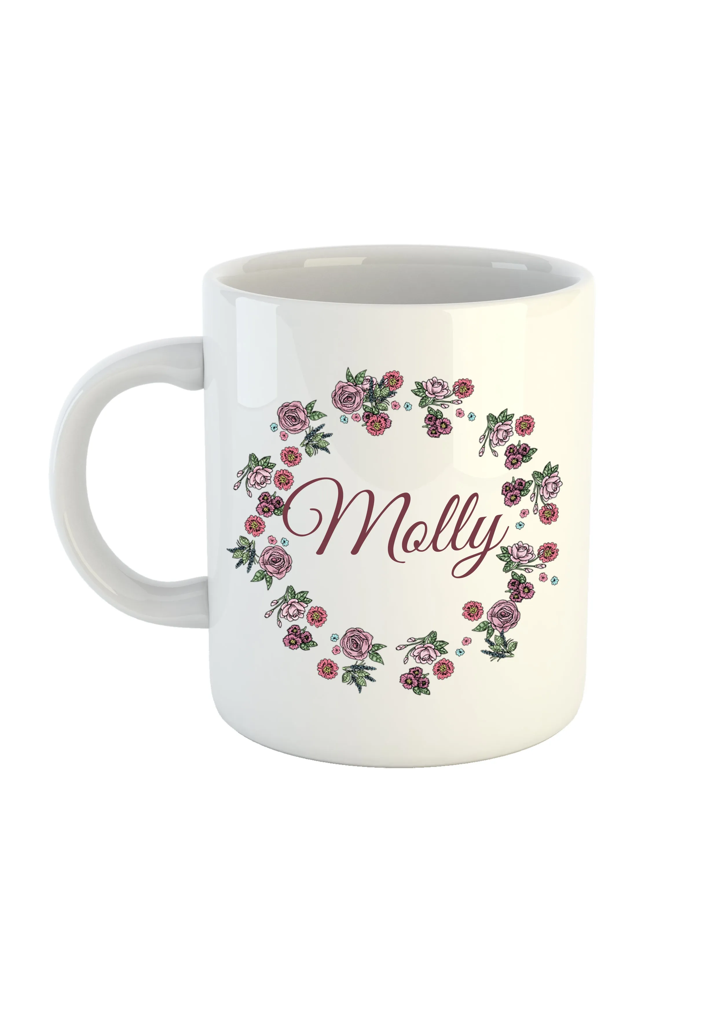 Rose Wreath Collection Mug