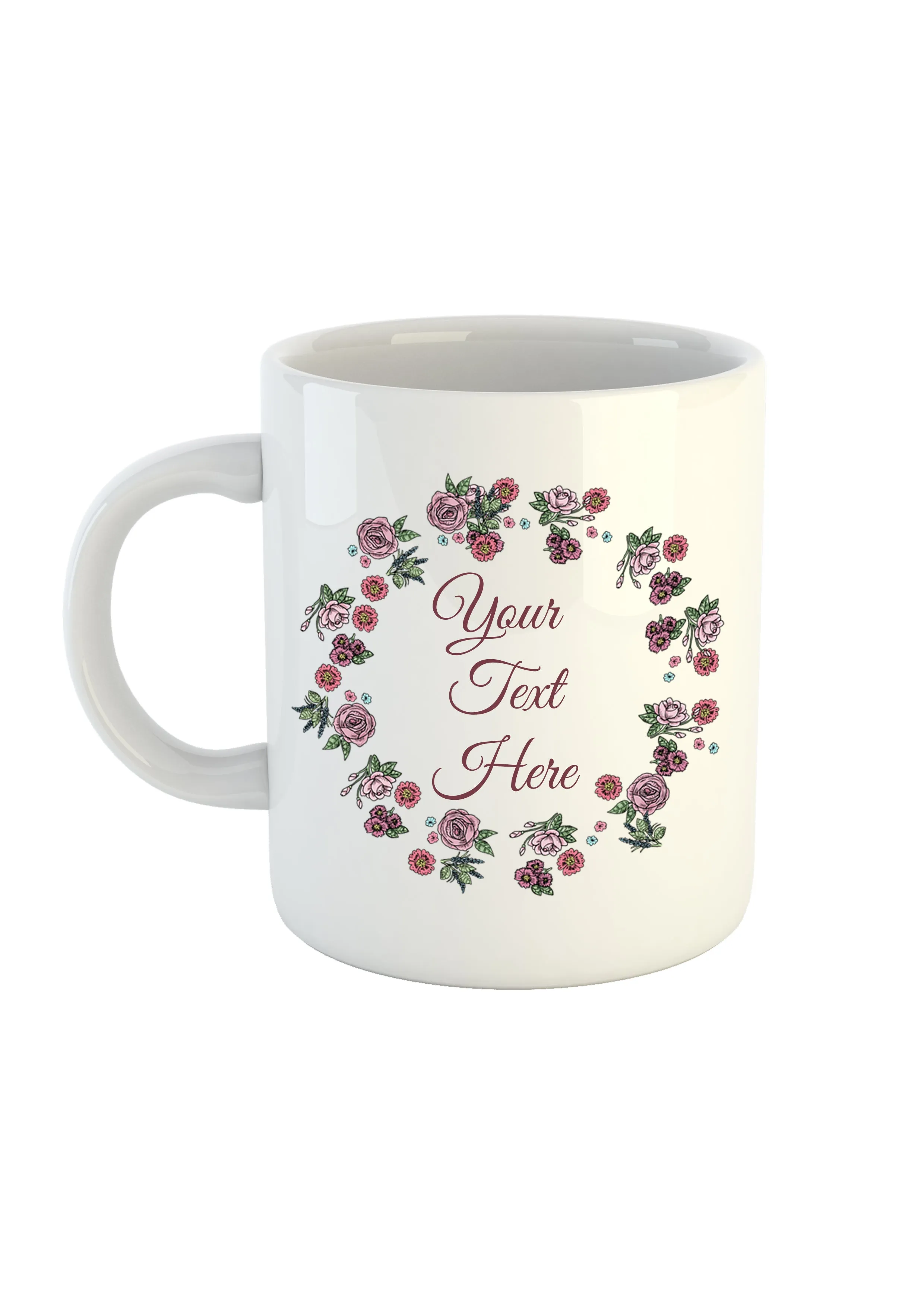 Rose Wreath Collection Mug