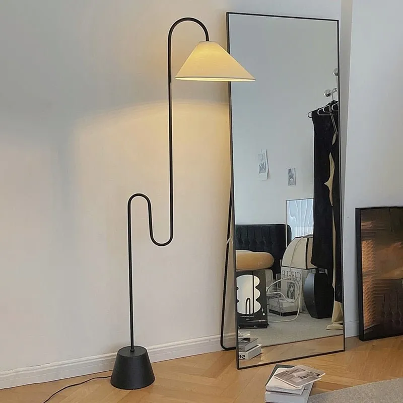 Rustic LED Floor Lamp