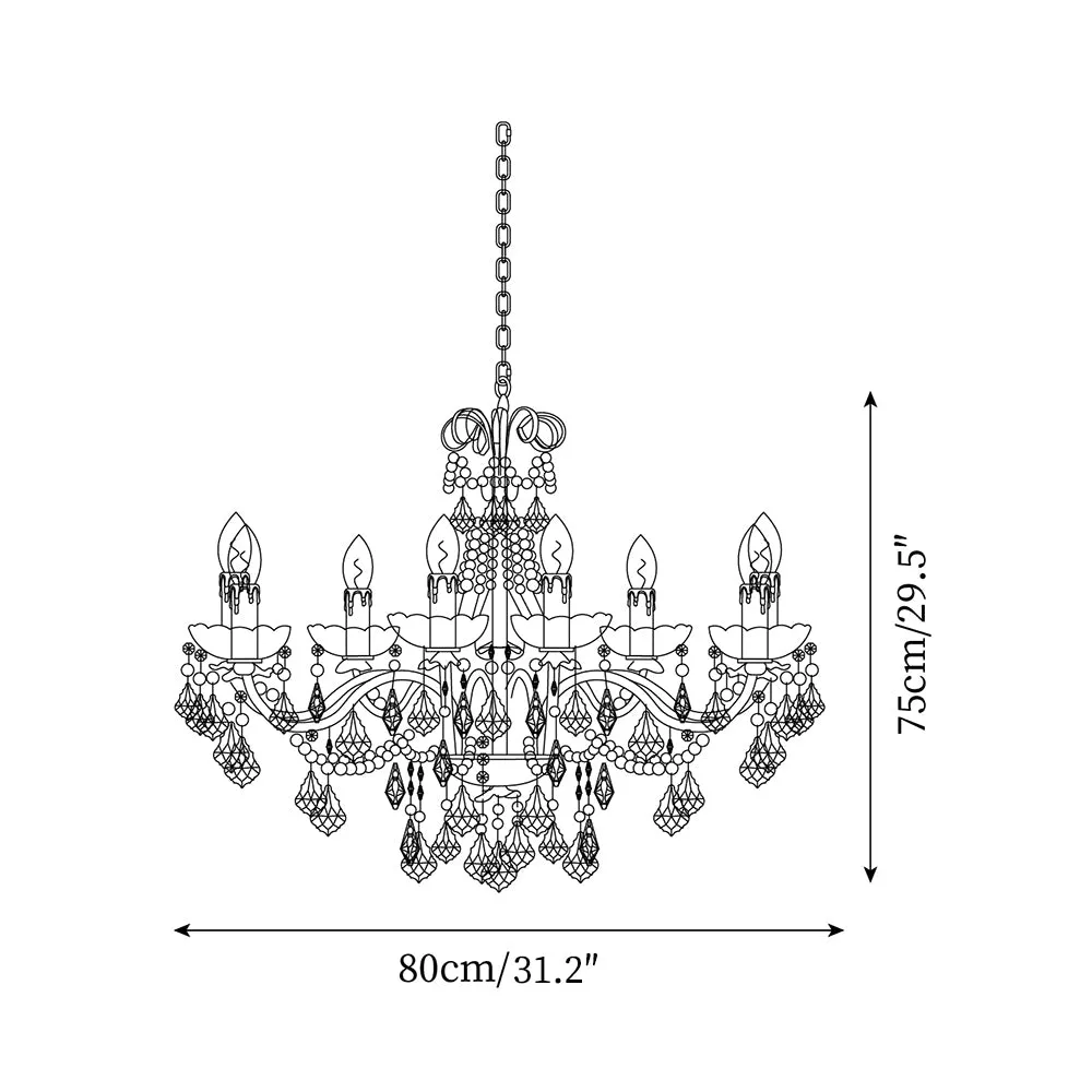 Safavieh Crystal Chandelier