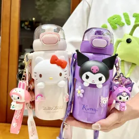 Sanrio Face Mug Insulated Water Bottle (460 ml)