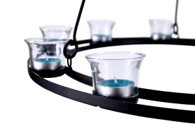 Single Tier Tea Light Chandelier