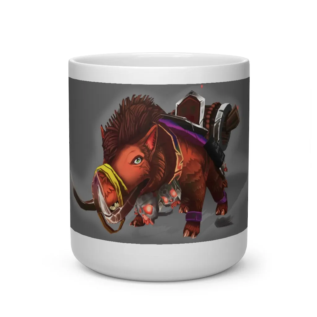 Spam the Death Mount Heart Shape Mug