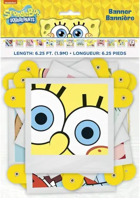 SpongeBob Jointed Banner | 1 ct