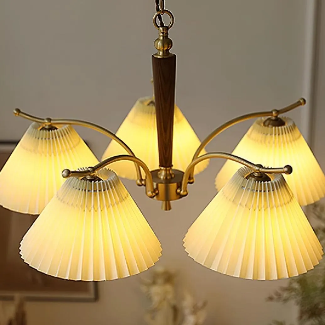 Suki Pleated Chandelier