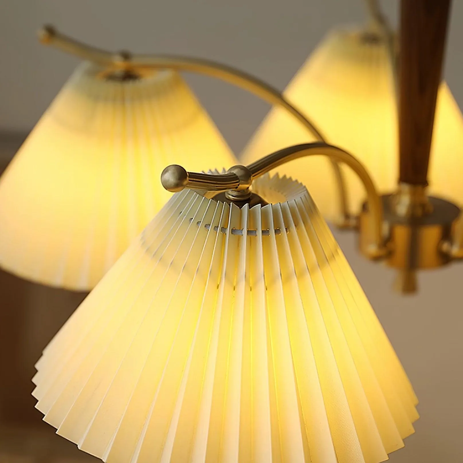 Suki Pleated Chandelier