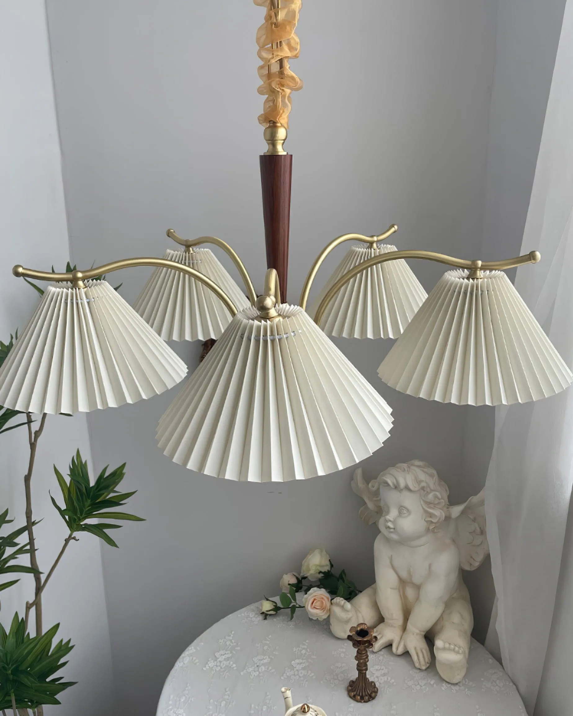 Suki Pleated Chandelier