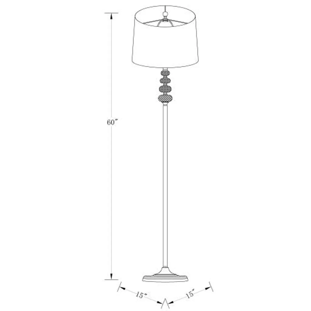 Surya Graham Floor Lamp