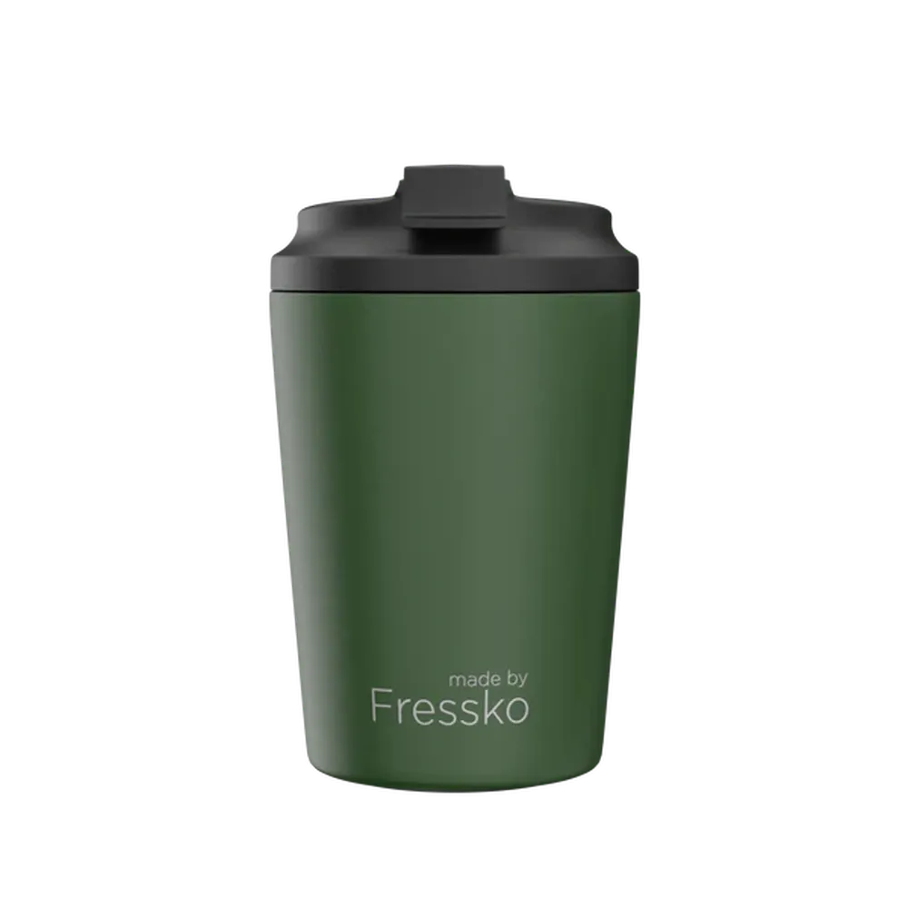 The 'Bino' Ceramic Lined 8oz Insulated Coffee Cup, by Fressko