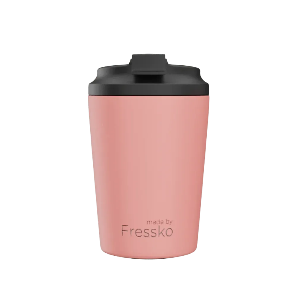 The 'Bino' Ceramic Lined 8oz Insulated Coffee Cup, by Fressko