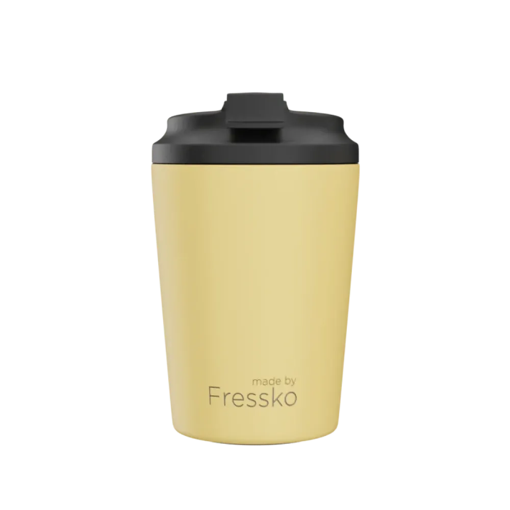 The 'Bino' Ceramic Lined 8oz Insulated Coffee Cup, by Fressko