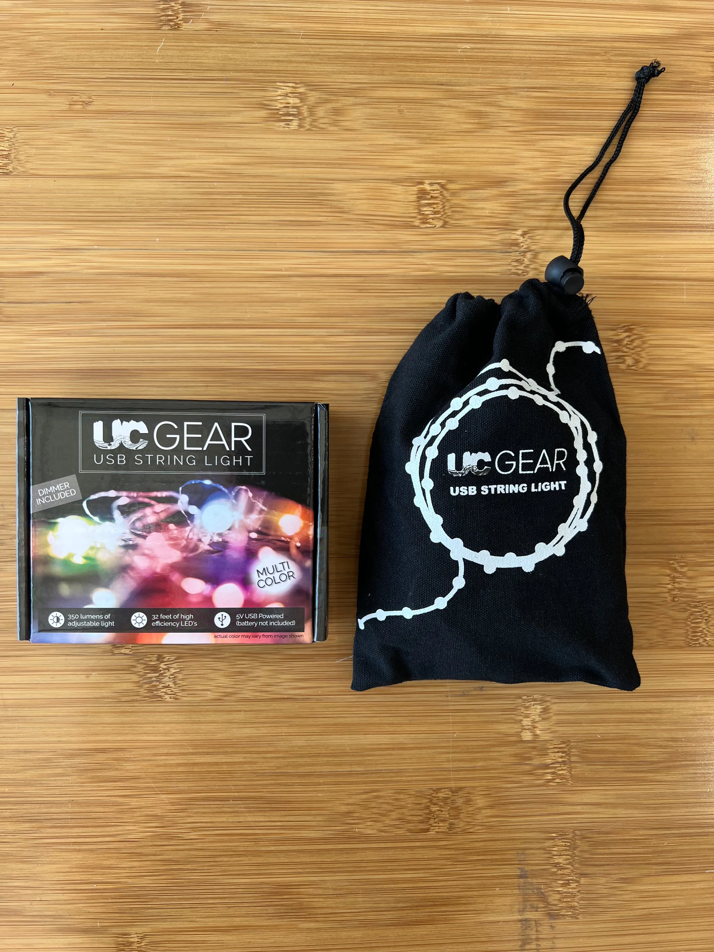 UC Gear LED String Lights 32' - Multi Color