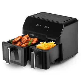 Ufesa Air Fryer Storm 9L (5.5L 3.5L) Simultaneous