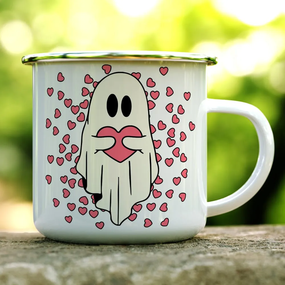 Valentine Ghost Camp Mug