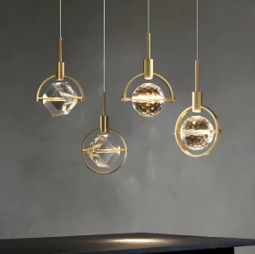 Varigotti | Modern Crystal Gold LED Chandelier