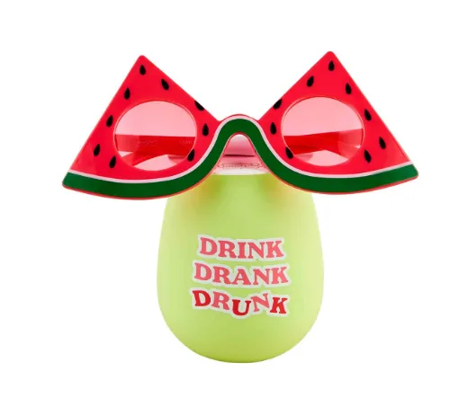 Watermelon Silicone Wine Glass