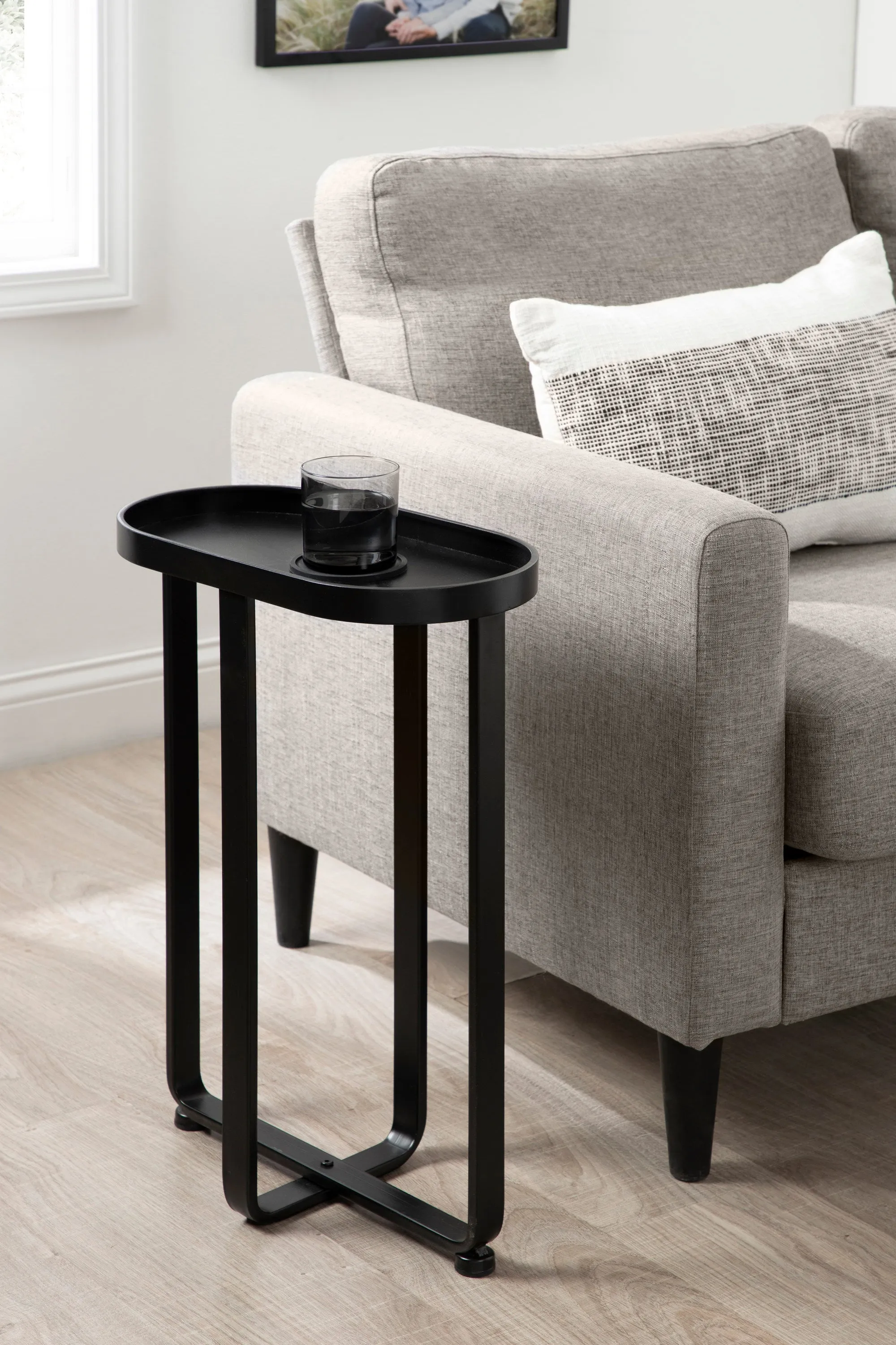 Zabel Capsule Metal Side Table