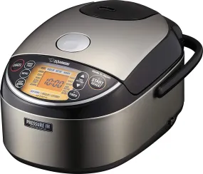 Zojirushi Pressure Induction Heating Rice Cooker & Warmer, 5.5 Cup